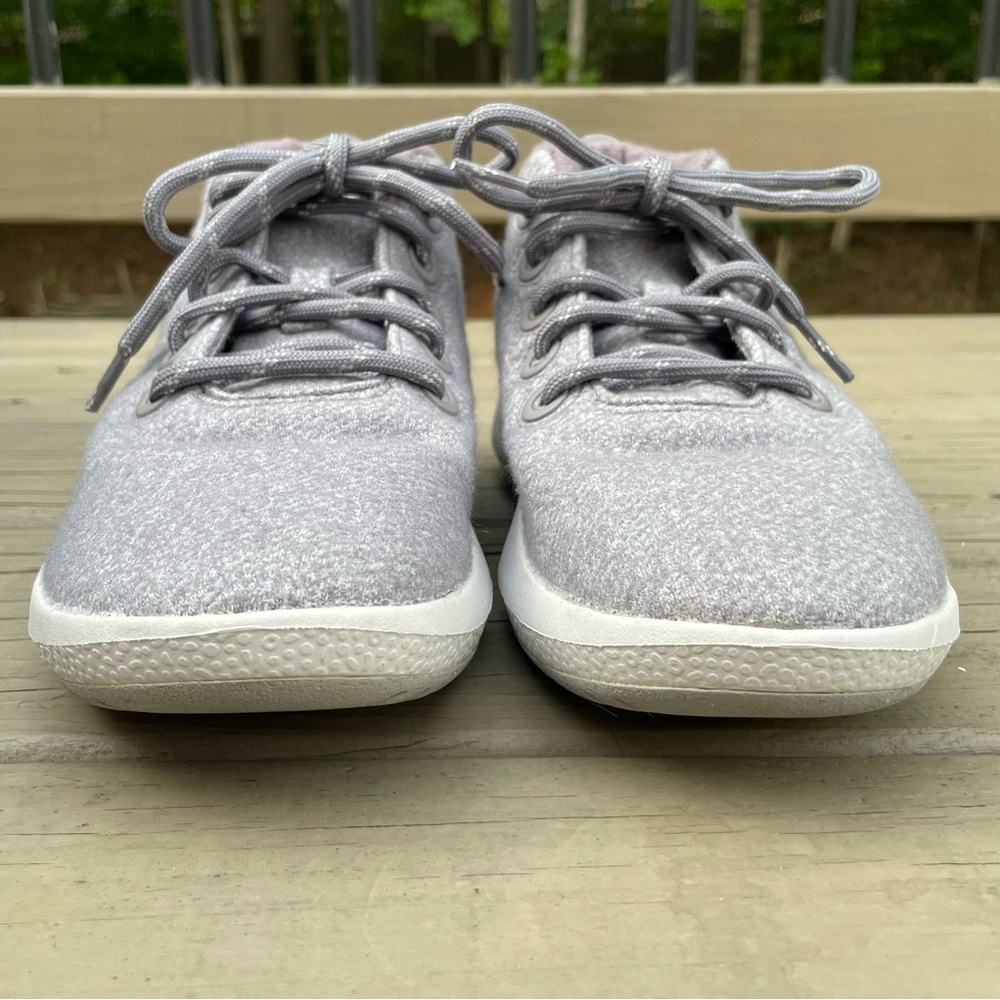 Allbirds Women's Wool Runner-up Mizzles - Medium Grey (Light Grey Sole) size 8 - Picture 6 of 16